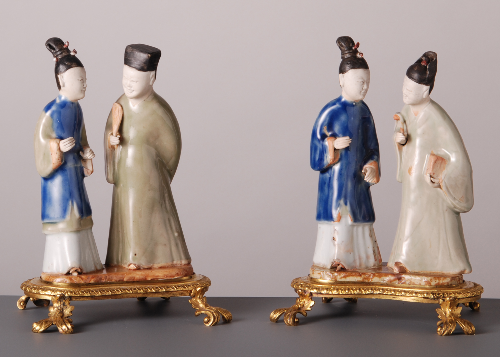 Pair of Figural Groups
